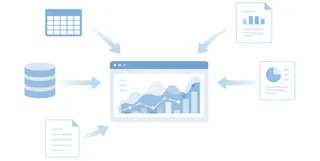 数据分散在多个来源
