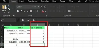 Excel命名范围计算数据6