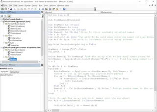 Excel Visual Basic Editor窗口 1 Excel Visual Basic Editor窗口 1