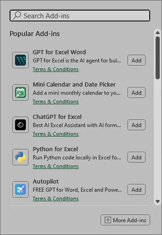 一个杂乱的Excel功能区,显示多个第三方加载项选项卡。 一个杂乱的Excel功能区,显示多个第三方加载项选项卡。