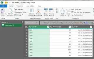 在Excel数据模型中打开Power Query编辑器 17