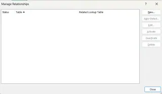 Excel数据模型中的管理关系窗口 6
