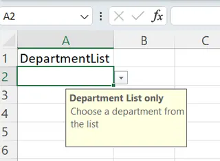 Excel中下拉列表输入信息示例20