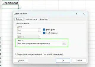 Excel INDIRECT()函数9