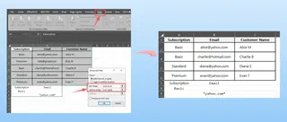 Excel的高级筛选对话框