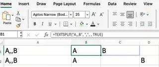 Excel TEXTSPLIT 忽略空值 4