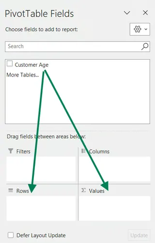 定制数据透视表6