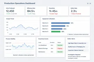 Production Operations Dashboard