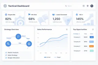 Example of a Tactical Dashboard