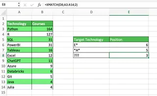 XMATCH 中的通配符 3 XMATCH 中的通配符 3
