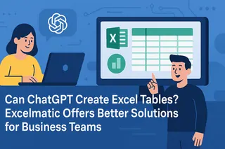 ChatGPT能创建Excel表格吗？试试匡优Excel，为业务团队提供更优决策方案