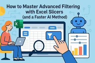 如何精通Excel切片器高级筛选（及更快的AI方法）