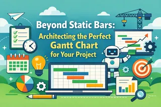 超越静态条:为您的项目构建完美甘特图 超越静态条:为您的项目构建完美甘特图