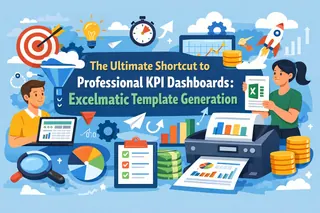 打造专业 KPI 仪表盘的终极捷径:匡优Excel模板生成 打造专业 KPI 仪表盘的终极捷径:匡优Excel模板生成