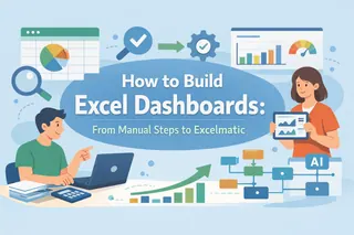 如何构建 Excel 仪表板：从手动操作到匡优Excel