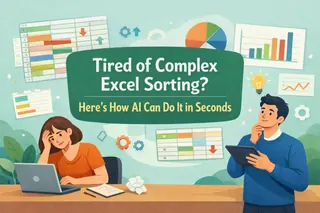 厌倦了复杂的 Excel 排序？AI 助你秒速完成