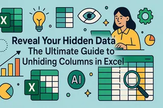 揭示隐藏数据 Excel中取消隐藏列的终极指南