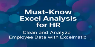 用匡优Excel几秒修复混乱的HR员工数据 用匡优Excel几秒修复混乱的HR员工数据