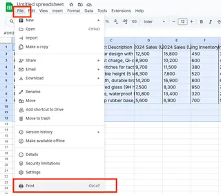 打印界面 打印界面
