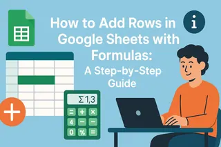 如何使用公式在 Google Sheets 中添加行：分步指南