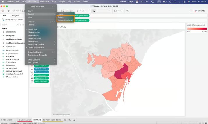 Tableau界面截图9