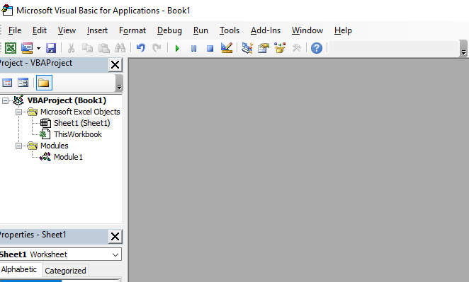 在Excel中打开VBA编辑器 3