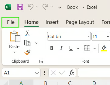 打开Excel文件选项获取更多功能 1