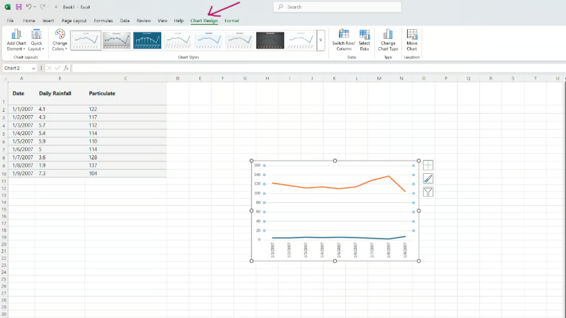 Enhancing Excel Line Graphs for Better Visualization 12