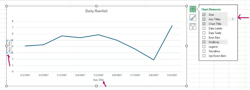 Changing the graph labels 8