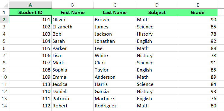 删除重复项后的数据 8