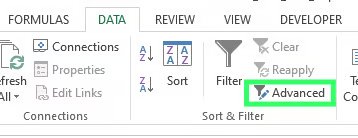 高级筛选按钮 9
