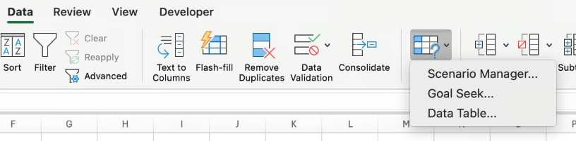 Excel方案管理器 2