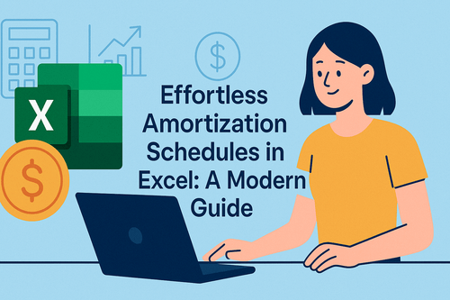 如何在Excel中创建分期还款表：分步指南