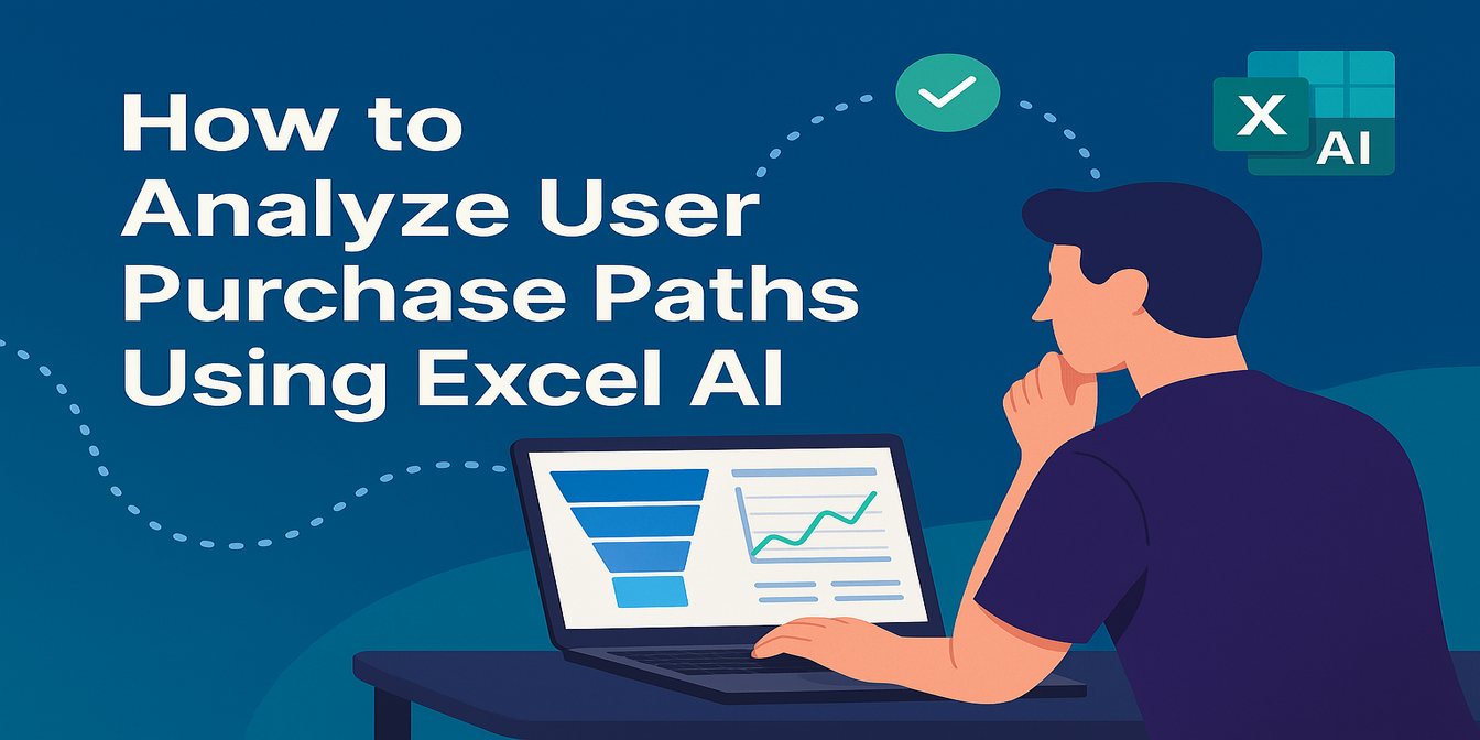 如何使用Excel AI分析用户购买路径