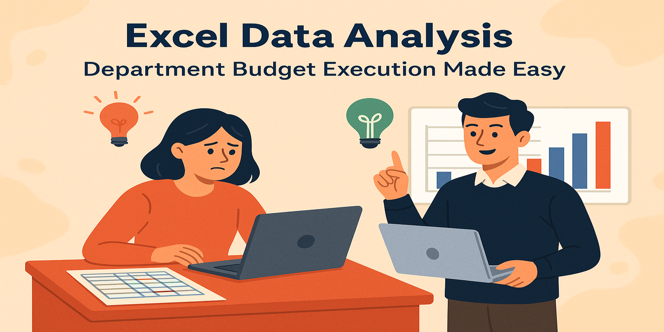 轻松实现预算执行：匡优Excel变革部门分析方式