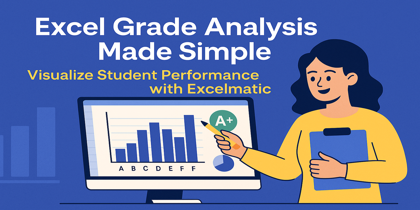 轻松用Excel进行成绩分析：借助匡优Excel AI可视化学生表现