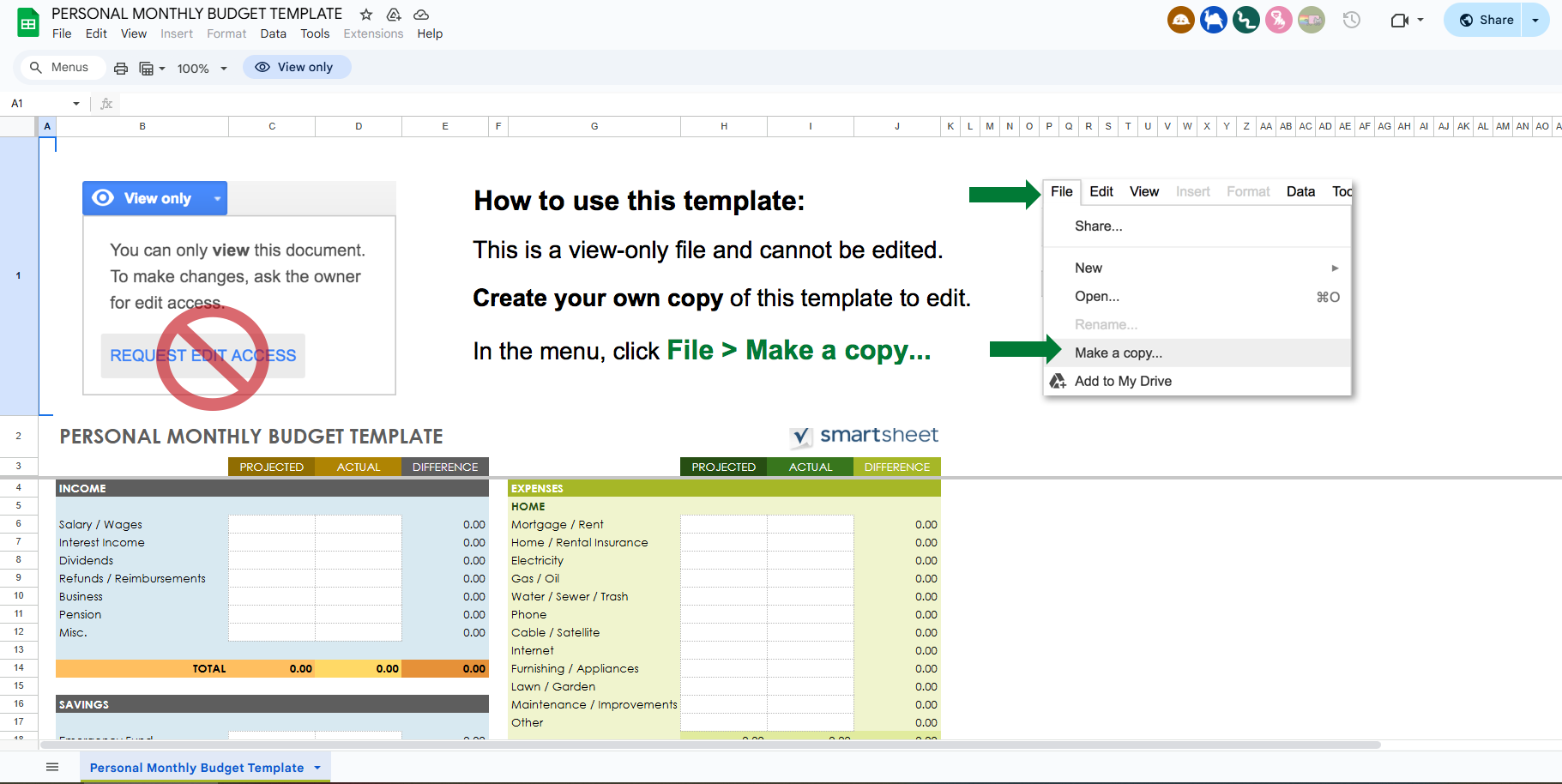 personal-monthly-budget