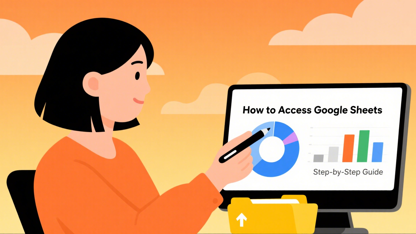 如何访问Google表格：商务专业人士分步指南