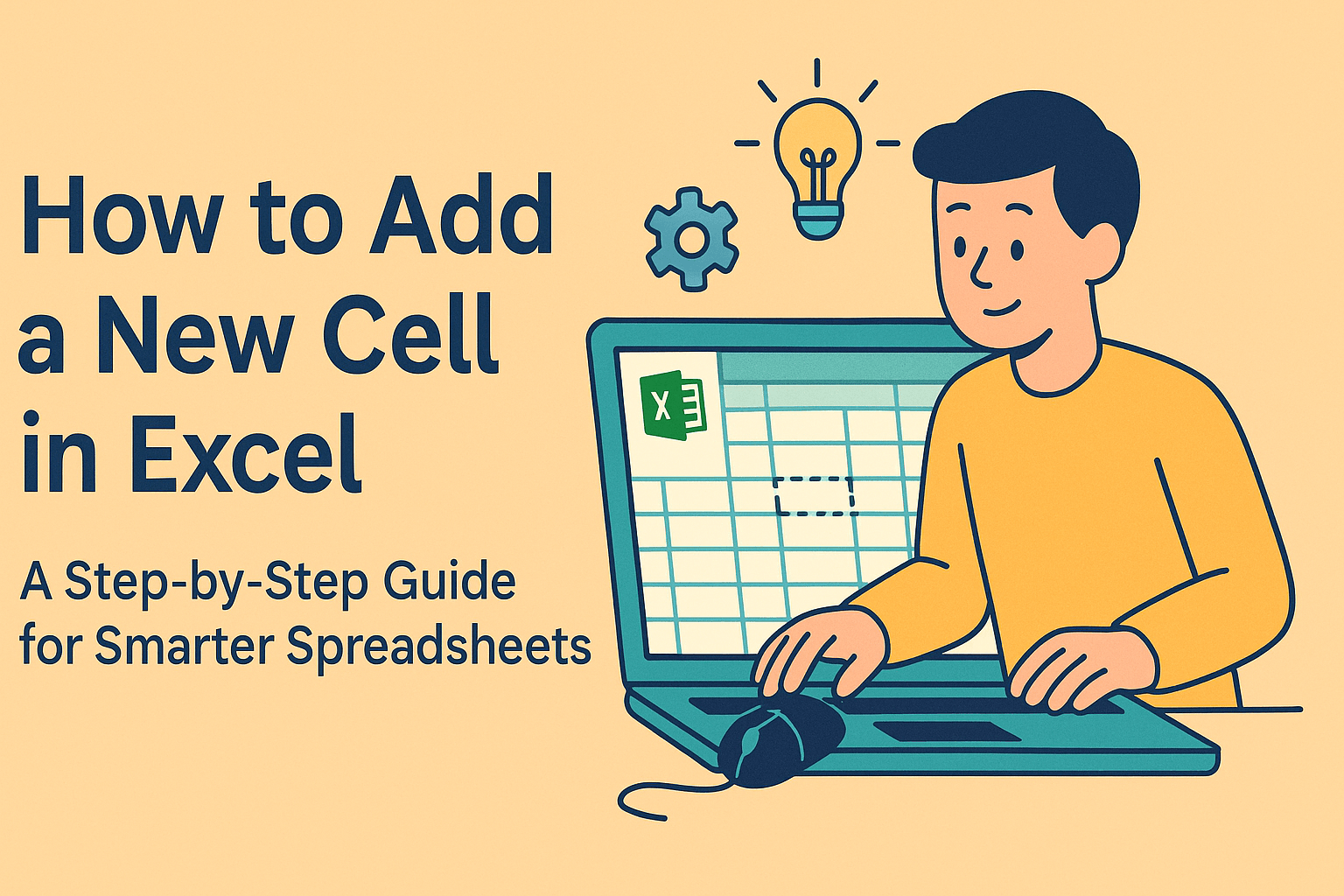 如何在Excel中添加新单元格：智能电子表格分步指南
