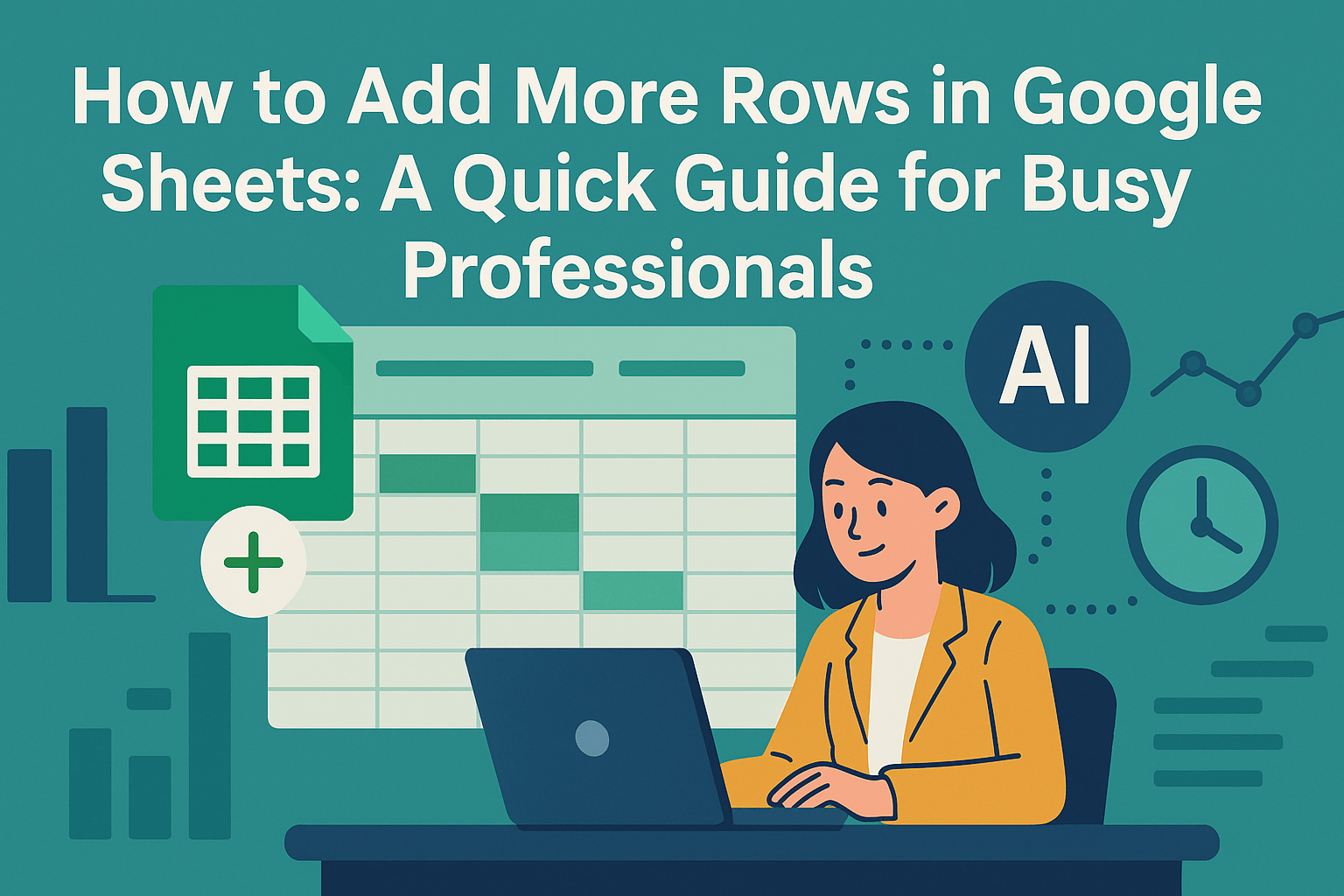 Comment ajouter des lignes dans Google Sheets : Guide rapide pour les professionnels pressés