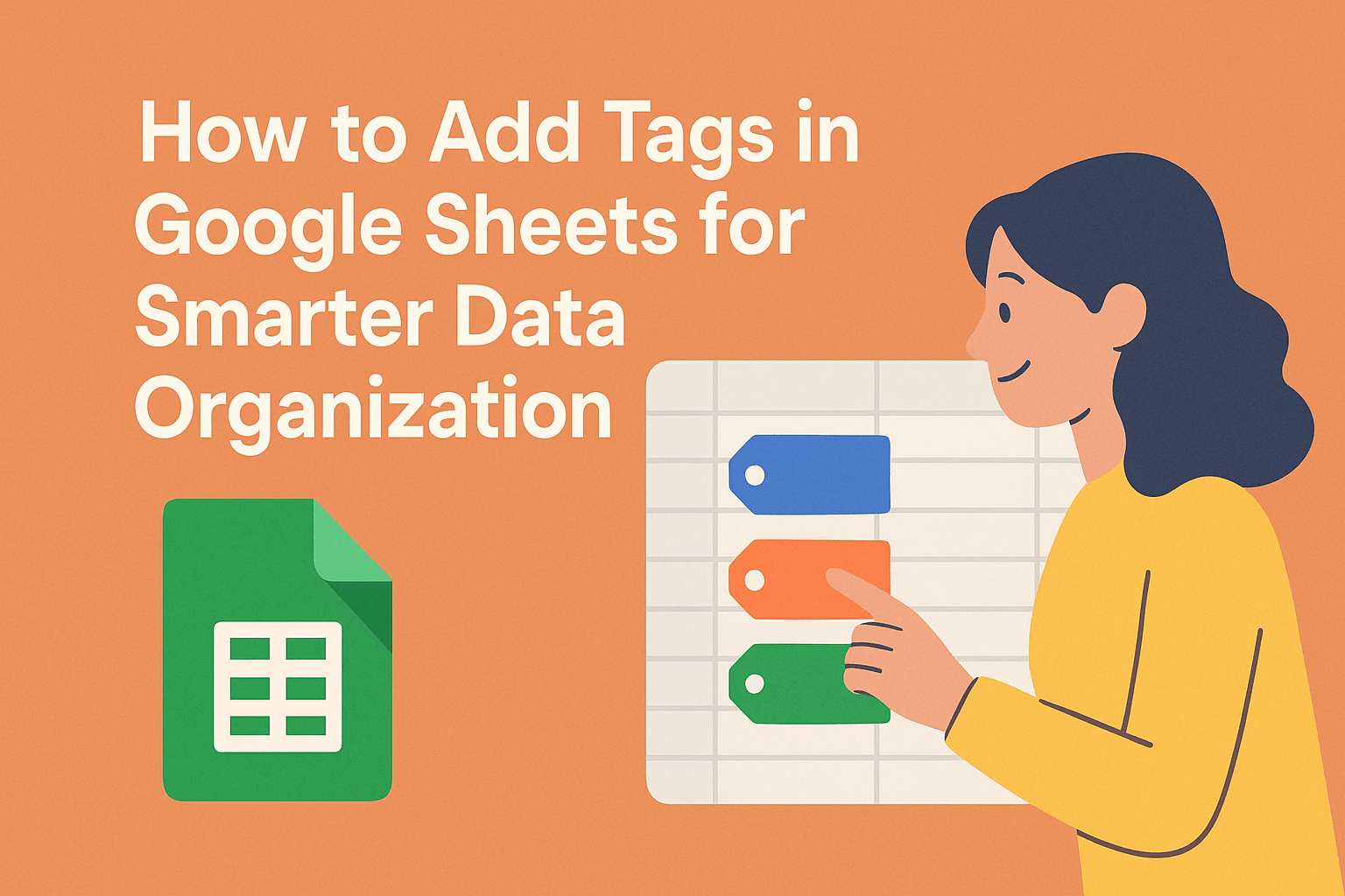 如何在 Google Sheets 中添加标签以实现更智能的数据组织